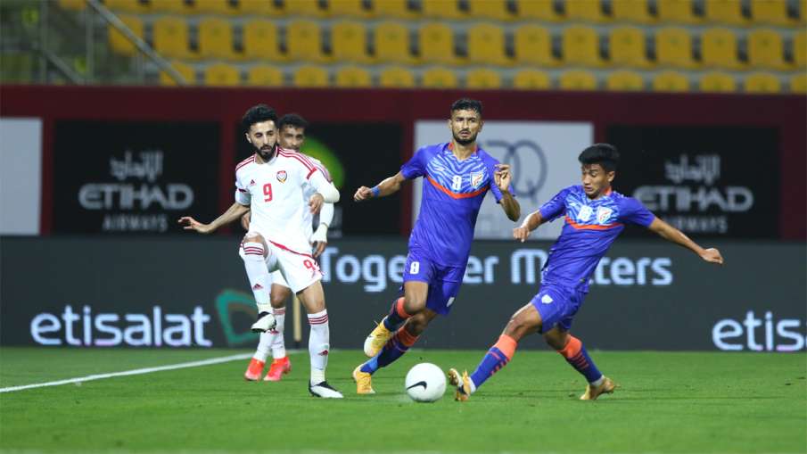 UAE beat India 6–0 in second international friendly football match UAE beat India 6–0 in second international friendly football match- India TV Hindi