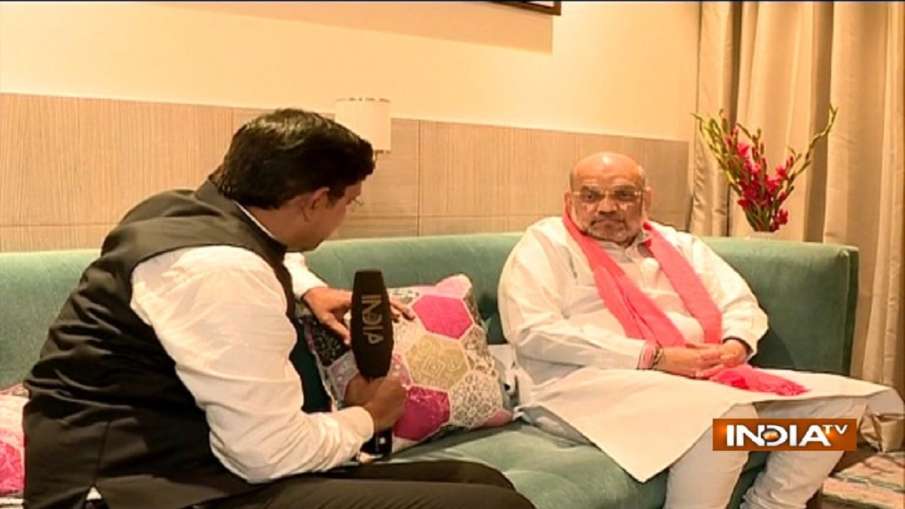 अमित शाह EXCLUSIVE: 'पश्चिम बंगाल में बीजेपी 200 से ज्यादा सीटों पर जीत हासिल करेगी' अमित शाह EXCLUSIVE: 'पश्चिम बंगाल में बीजेपी 200 से ज्यादा सीटों पर जीत हासिल करेगी'- India TV Hindi