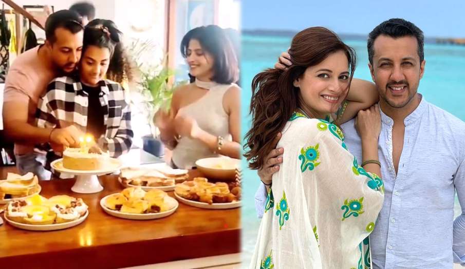 dia mirza celebrates step daughter samaira birthday dia mirza celebrates step daughter samaira birthday - India TV Hindi
