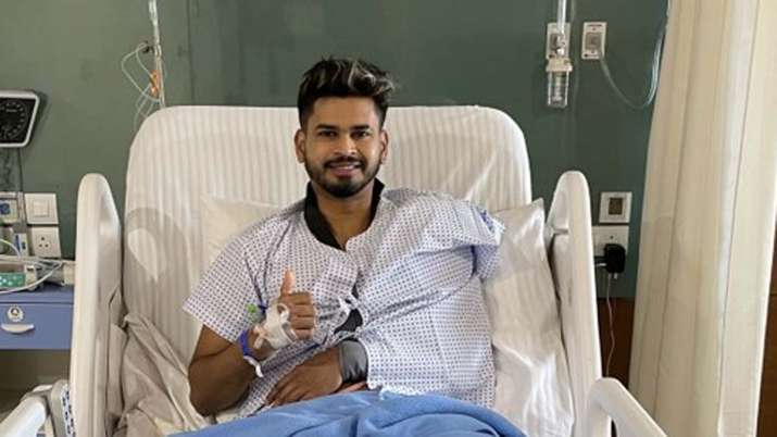 Shreyas Iyer shoulder surgery Successful, information given on Twitter himself Shreyas Iyer shoulder surgery Successful, information given on Twitter himself- India TV Hindi