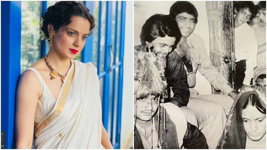 kangana ranaut parents wedding anniversary kangana ranaut parents wedding anniversary - India TV Hindi