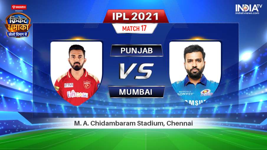 IPL 2021 LIVE Cricket Score, IPL Cricket Score, Indian premier league, MA Chidambaram stadium, Crick- India TV Hindi