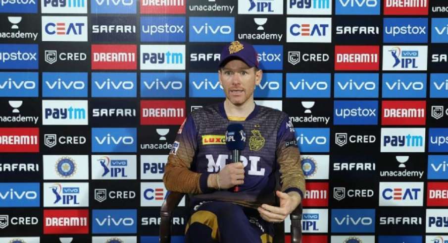 Eoin Morgan, Nitish Rana, Sunrisers vs KKR, IPL, IPL 2021 Eoin Morgan, Nitish Rana, Sunrisers vs KKR, IPL, IPL 2021 - India TV Hindi