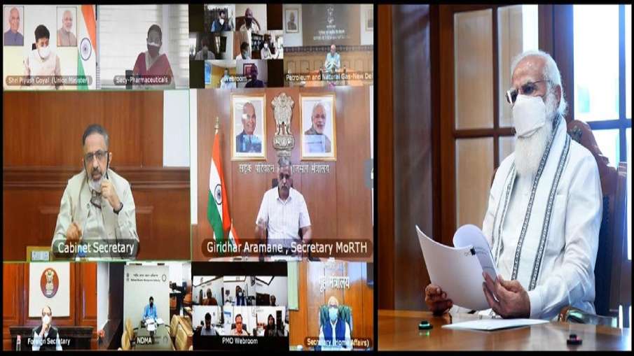 पीएम मोदी ने ऑक्सीजन उपलब्धता-आपूर्ति को लेकर खुद संभाला मोर्चा पीएम मोदी ने ऑक्सीजन उपलब्धता-आपूर्ति को लेकर खुद संभाला मोर्चा- India TV Hindi