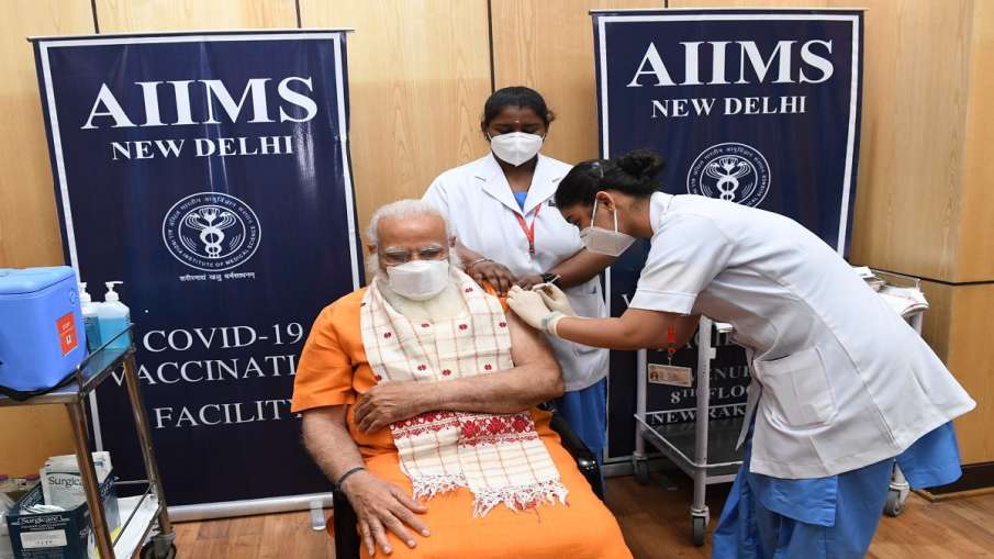 प्रधानमंत्री मोदी ने ली कोरोना वैक्सीन की दूसरी डोज, ट्वीट कर दी जानकारी प्रधानमंत्री मोदी ने ली कोरोना वैक्सीन की दूसरी डोज, ट्वीट कर दी जानकारी- India TV Hindi