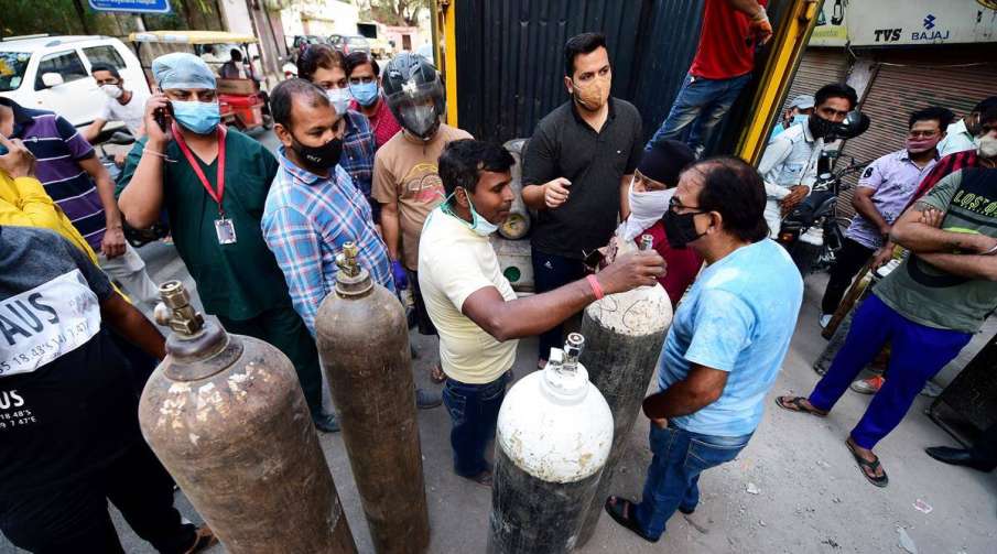 Oxygen reaches Saroj Hospital as soon as it approched Delhi High Court Oxygen reaches Saroj Hospital as soon as it approched Delhi High Court- India TV Hindi