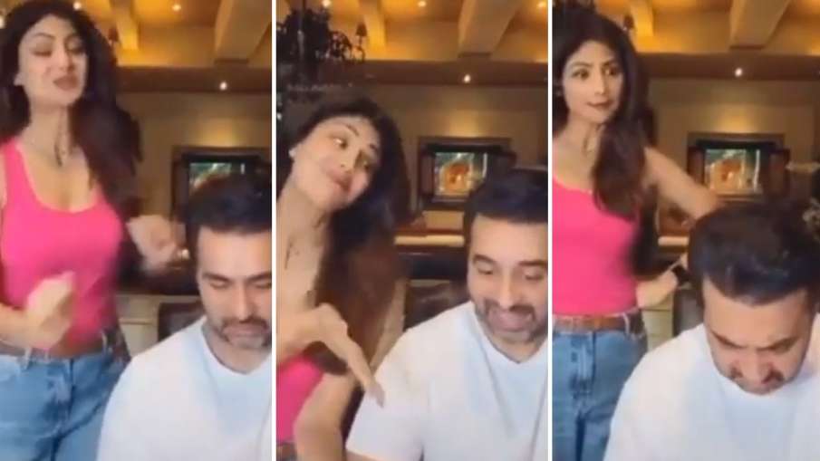 raj kundra shares funny video with wife shilpa shetty raj kundra shares funny video with wife shilpa shetty- India TV Hindi