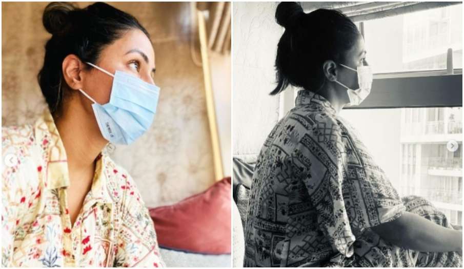 hina khan instagram post says A Helpless Daughter hina khan instagram post says A Helpless Daughter- India TV Hindi