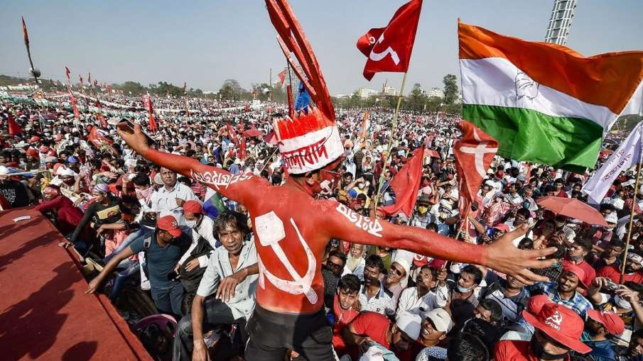 The Once-Mighty Left and Congress Completely Routed in Bengal The Once-Mighty Left and Congress Completely Routed in Bengal- India TV Hindi