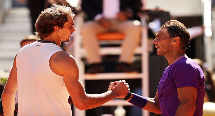 Rafael Nadal, Madrid Open, Alexander Zverev, quarter-finals Rafael Nadal, Madrid Open, Alexander Zverev, quarter-finals- India TV Hindi