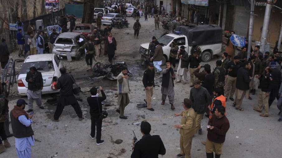 Pakistan Rally Blast, Pakistan Palestine Rally Blast, Pakistan Palestine Rally Blast Israel Pakistan Rally Blast, Pakistan Palestine Rally Blast, Pakistan Palestine Rally Blast Israel- India TV Hindi