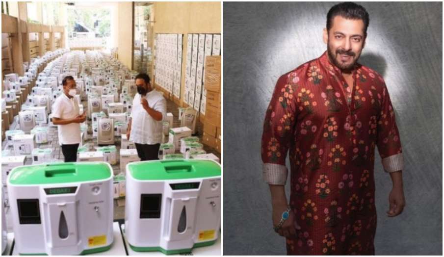 salman khan 500 oxygen concentrators for free Covid positive patients latest instagram post - India TV Hindi