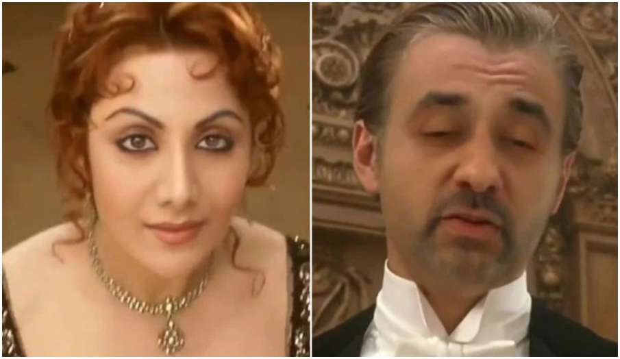 shilpa shetty raj kundra punjabi couple on titanic funny video goes viral shilpa shetty raj kundra punjabi couple on titanic funny video goes viral- India TV Hindi