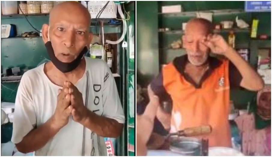 baba ka dhaba owner kanta prasad apologies youtuber gaurav wasan people reaction watch baba ka dhaba owner kanta prasad apologies youtuber gaurav wasan people reaction watch - India TV Hindi