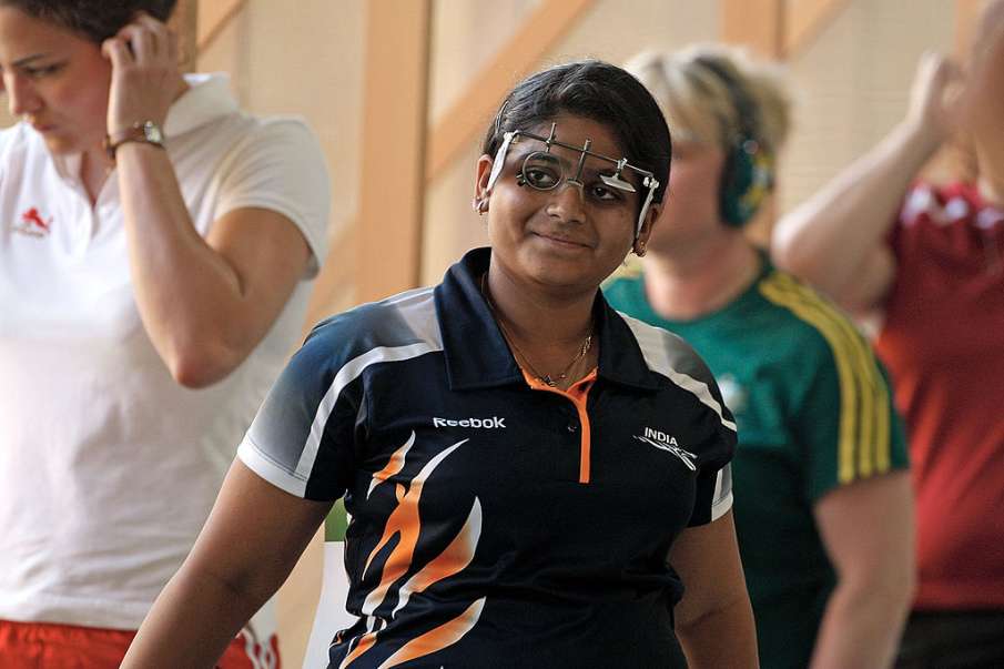 Rahi Sarnobat grabs gold at Shooting World Cup Rahi Sarnobat grabs gold at Shooting World Cup- India TV Hindi