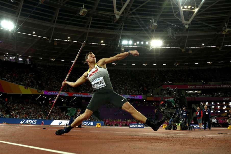 Tokyo Olympics: Javelin Champion Thomas Roehler Out Of... Tokyo Olympics: Javelin Champion Thomas Roehler Out Of...- India TV Hindi