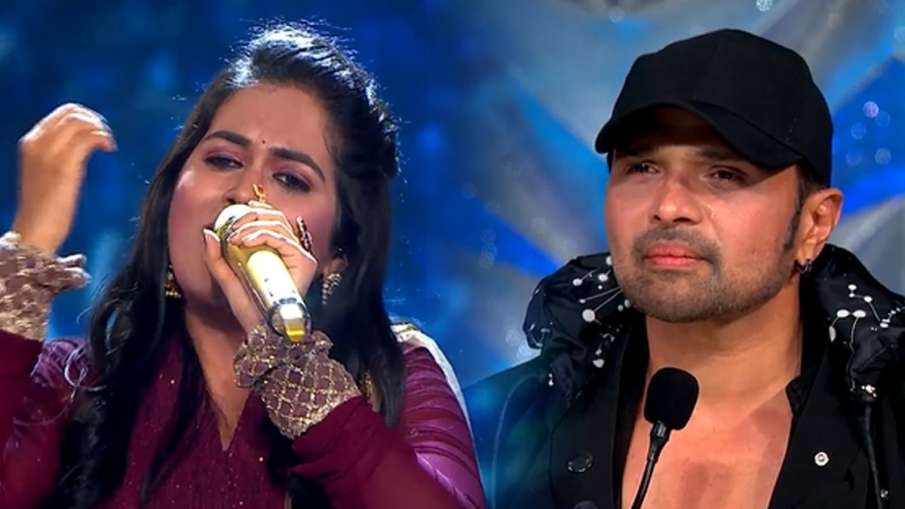 indian idol himesh reshammiya cry sayli kamble performance watch video indian idol himesh reshammiya cry sayli kamble performance watch video - India TV Hindi