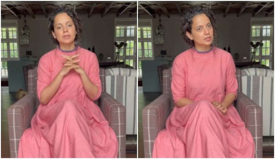 Kangana Ranaut COVID-19 false recovery journey after tested negative watch Kangana Ranaut COVID-19 false recovery journey after tested negative watch - India TV Hindi