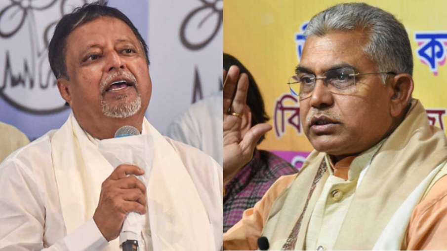 Mukul Roy, Mukul Roy Trinamool Congress, Mukul Roy BJP, Mukul Roy Dilip Ghosh Mukul Roy, Mukul Roy Trinamool Congress, Mukul Roy BJP, Mukul Roy Dilip Ghosh- India TV Hindi