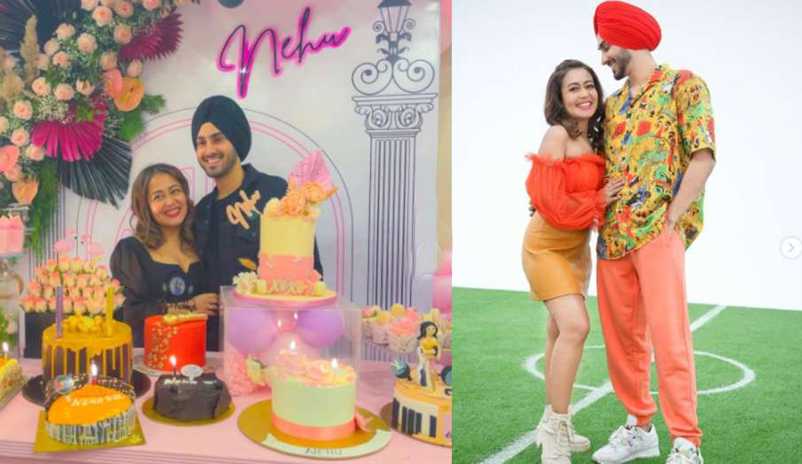 नेहा कक्कड़ ने बर्थडे सेलिब्रेशन के लिए पति रोहनप्रीत को शुक्रिया कहते हुए लिखा-मुझे लाइफ... नेहा कक्कड़ ने बर्थडे सेलिब्रेशन के लिए पति रोहनप्रीत को शुक्रिया कहते हुए लिखा-मुझे लाइफ...- India TV Hindi