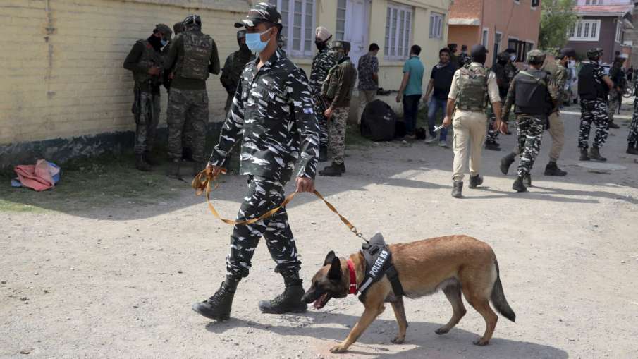 पुलवामा में आतंकी हमला, CRPF के वाहन पर दागा ग्रेनेड पुलवामा में आतंकी हमला, CRPF के वाहन पर दागा ग्रेनेड- India TV Hindi