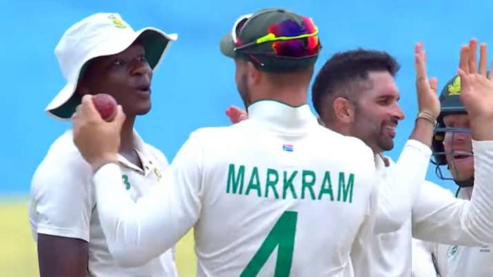 WI vs SA 2nd Test, Day 2: South Africa bundle out West Indies for 149 after scoring 298 runs WI vs SA 2nd Test, Day 2: South Africa bundle out West Indies for 149 after scoring 298 runs- India TV Hindi