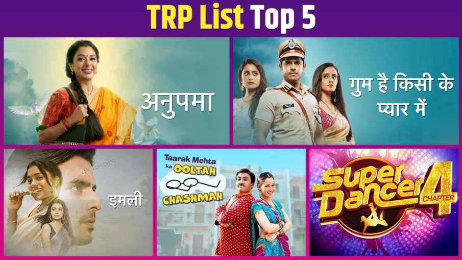 trp list this week indian idol 12 out super dancer 4 entry Anupama serial number 1 trp list this week indian idol 12 out super dancer 4 entry Anupama serial number 1- India TV Hindi