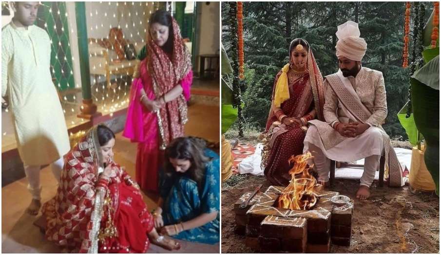 Yami Gautam Aditya Dhar Inside pictures of intimate wedding ceremony see pics Yami Gautam Aditya Dhar Inside pictures of intimate wedding ceremony see pics- India TV Hindi