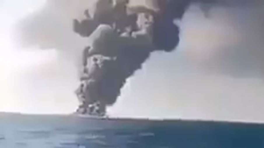 Iran Largest Navy Ship Kharg, Iran Navy Ship Kharg, Iran Kharg, Iran Ship Kharg Iran Largest Navy Ship Kharg, Iran Navy Ship Kharg, Iran Kharg, Iran Ship Kharg- India TV Hindi