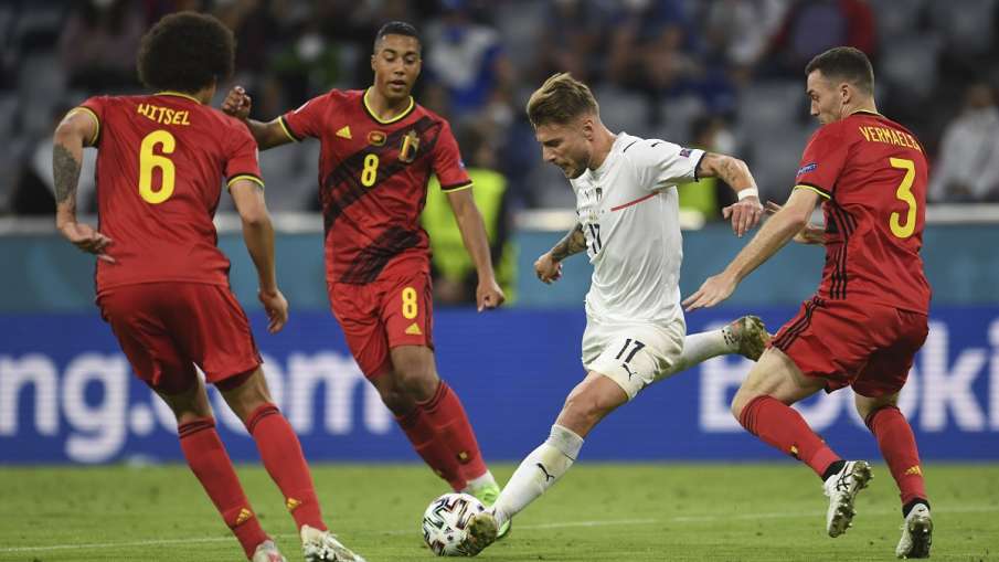 EURO 2020 : बेल्जियम को 2-1 से... EURO 2020 : बेल्जियम को 2-1 से...- India TV Hindi