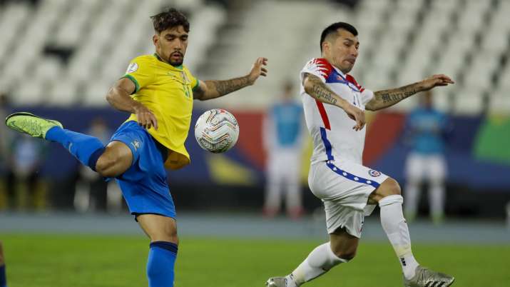Copa America: Brazil last four after beating Chile despite red card in second half Copa America: Brazil last four after beating Chile despite red card in second half- India TV Hindi