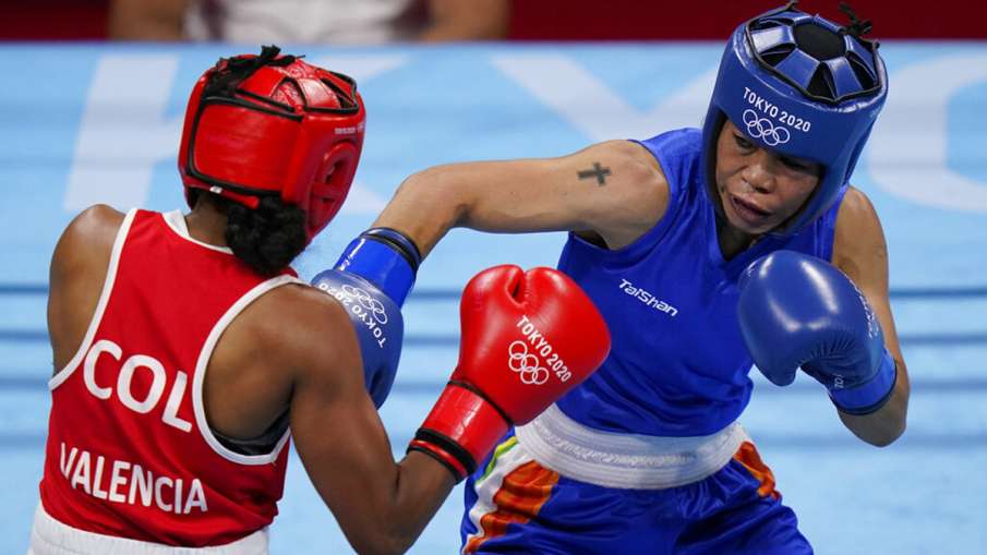 Mary Kom's Tokyo Olympics 2020 journey comes to an end, losing 2-3 to Colombia's Ingrit Valencia in Mary Kom's Tokyo Olympics 2020 journey comes to an end, losing 2-3 to Colombia's Ingrit Valencia in - India TV Hindi