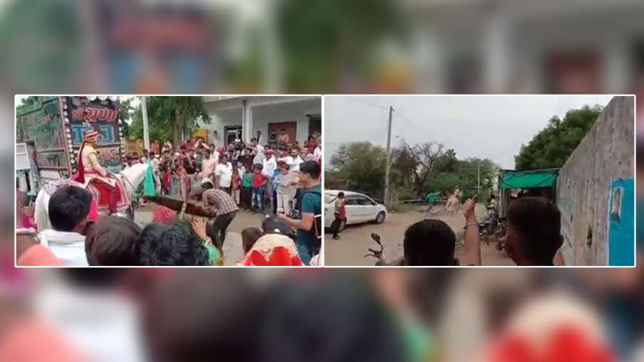 पटाखे की आवाज से बिदक... पटाखे की आवाज से बिदक...- India TV Hindi