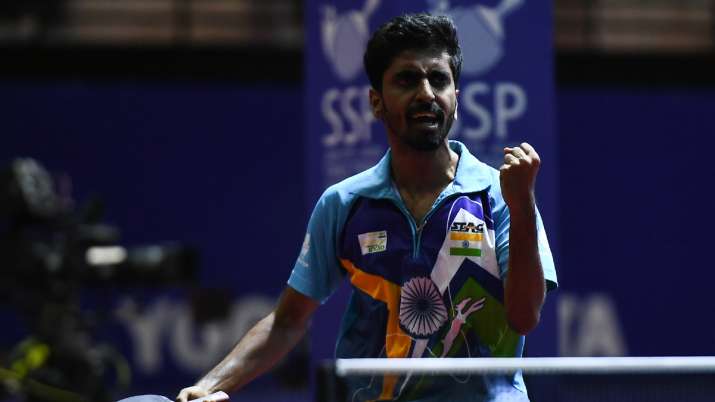 Success against Japan in Asian Games boosted Sathiyan's spirits about Olympics Success against Japan in Asian Games boosted Sathiyan's spirits about Olympics- India TV Hindi