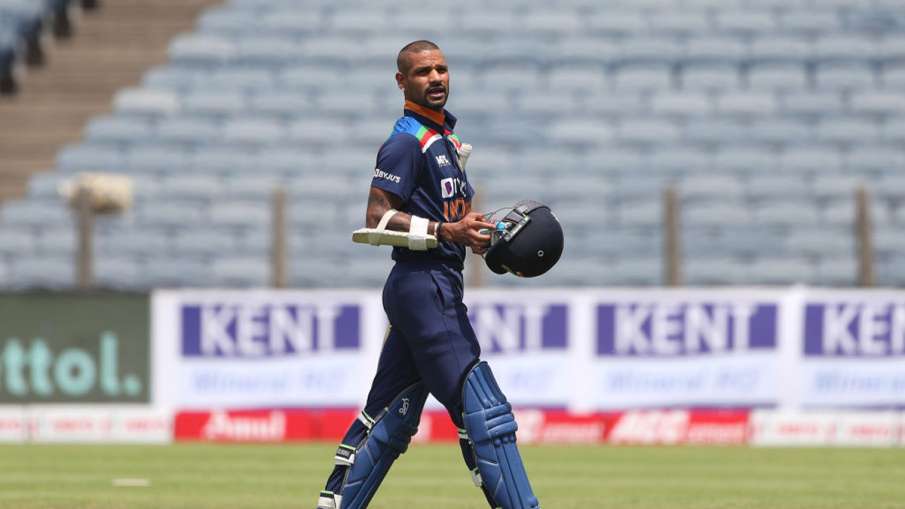 Shikhar Dhawan becomes first Indian captain to be dismissed for a golden duck in T20I- India TV Hindi