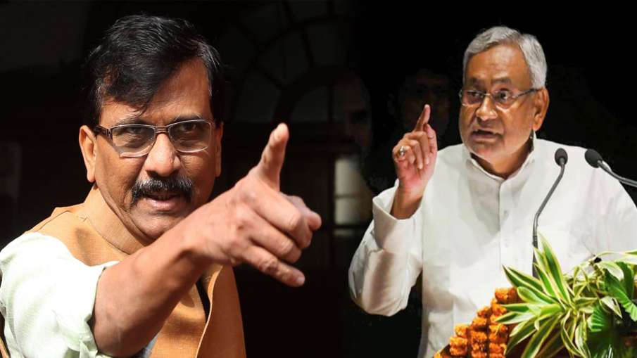 We do not notice his words, Nitish Kumar on Sanjay Raut We do not notice his words, Nitish Kumar on Sanjay Raut- India TV Hindi