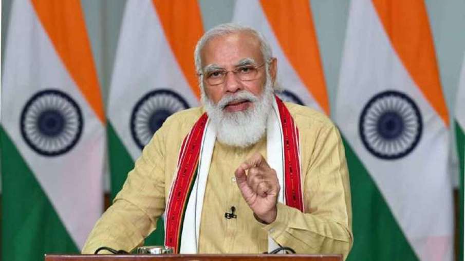नए भारत के विकास की गाड़ी आधुनिकता और गरीब कल्याण की पटरी पर आगे बढ़ेगी: मोदी नए भारत के विकास की गाड़ी आधुनिकता और गरीब कल्याण की पटरी पर आगे बढ़ेगी: मोदी- India TV Hindi