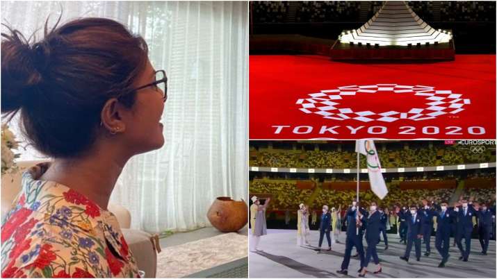 Tokyo Olympics 2020 Opening Ceremony Tokyo Olympics 2020 Opening Ceremony- India TV Hindi