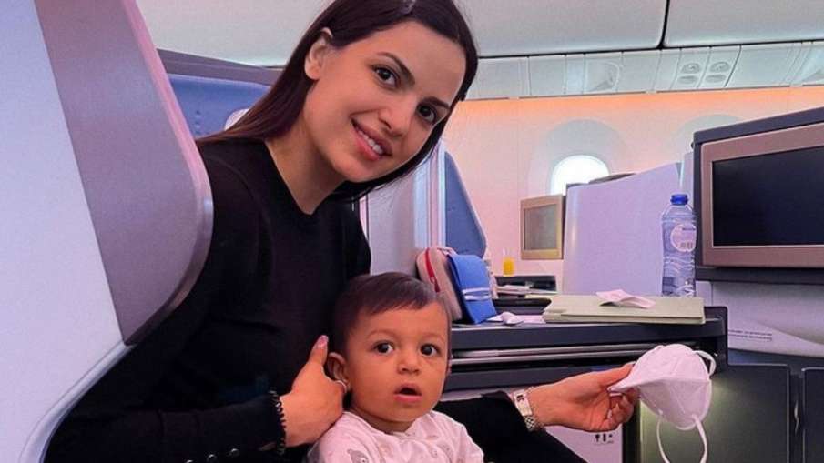 Natasa Stankovic Shares Adorable Picture With Her Son Natasa Stankovic Shares Adorable Picture With Her Son- India TV Hindi