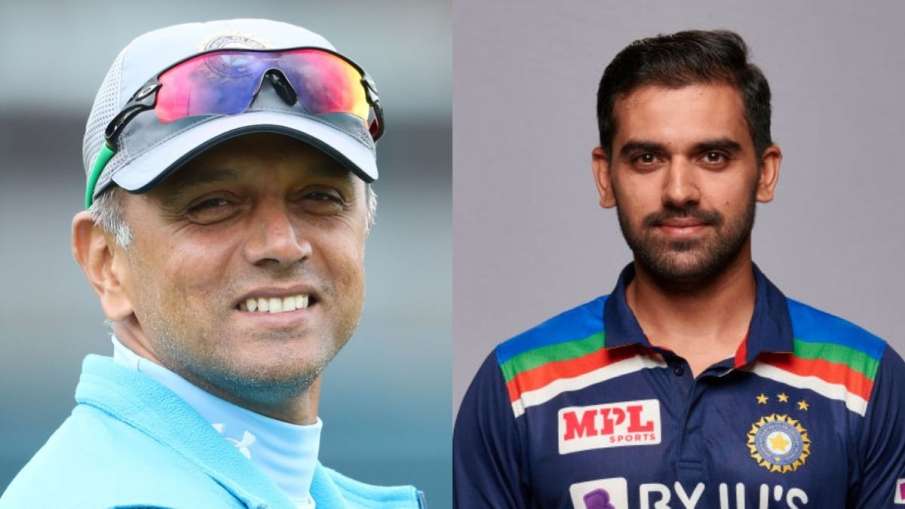 deepak chahar says Rahul Dravid isn’t just... deepak chahar says Rahul Dravid isn’t just...- India TV Hindi