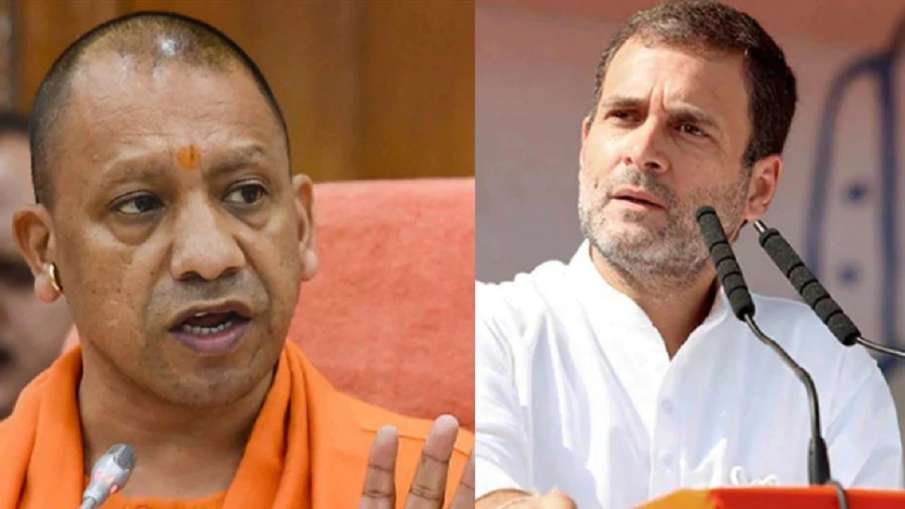 यूपी के सीएम योगी आदित्यनाश और कांग्रेस नेता राहुल गांधी यूपी के सीएम योगी आदित्यनाश और कांग्रेस नेता राहुल गांधी- India TV Hindi