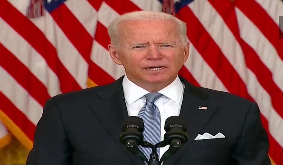 US President Biden said- 'I stand by my decision, Afghanistan's leaders gave up' - India TV