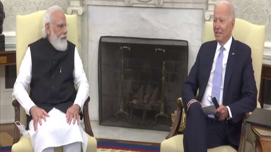 Wanted to marry an Indian woman, Biden says during his meeting with PM Modi Wanted to marry an Indian woman, Biden says during his meeting with PM Modi- India TV Hindi