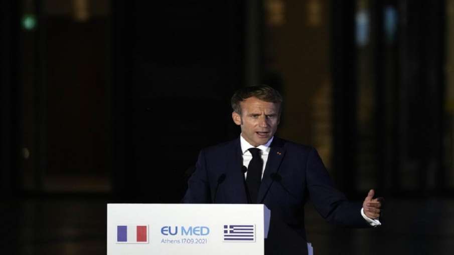 France's Macron to talk to Biden amid crisis over submarines France's Macron to talk to Biden amid crisis over submarines- India TV Hindi