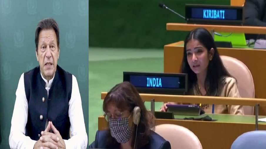 India taunts Imran Khan at UNGA Sneha Dubey says pakistan openly supports terrorists संयुक्त राष्ट्र India taunts Imran Khan at UNGA Sneha Dubey says pakistan openly supports terrorists संयुक्त राष्ट्र- India TV Hindi
