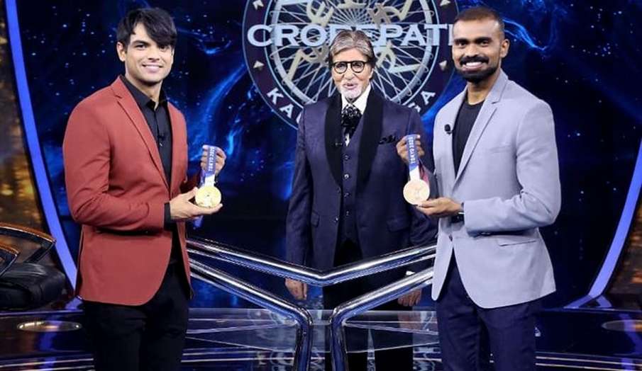 Amitabh Bachchan Haryanvi classes with Neeraj Chopra watch this funny promo Amitabh Bachchan Haryanvi classes with Neeraj Chopra watch this funny promo- India TV Hindi