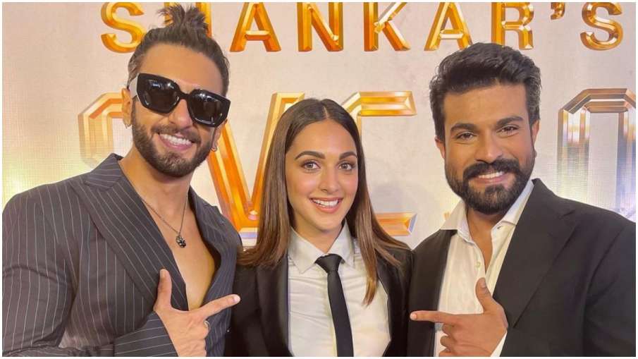रणवीर सिंह, राम चरण, कियारा आडवाणी रणवीर सिंह, राम चरण, कियारा आडवाणी- India TV Hindi