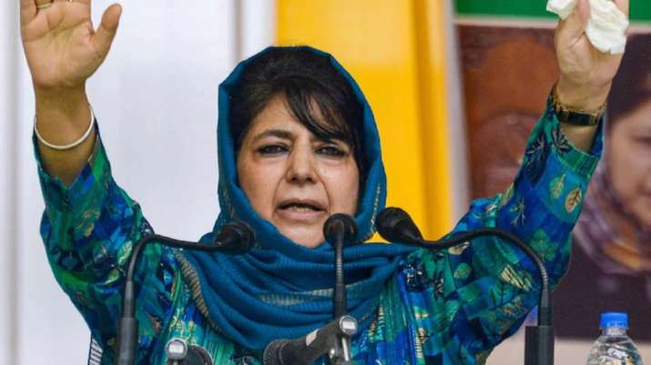 PDP to fight upcoming assembly elections in Jammu and Kashmir: Mehbooba Mufti PDP to fight upcoming assembly elections in Jammu and Kashmir: Mehbooba Mufti- India TV Hindi