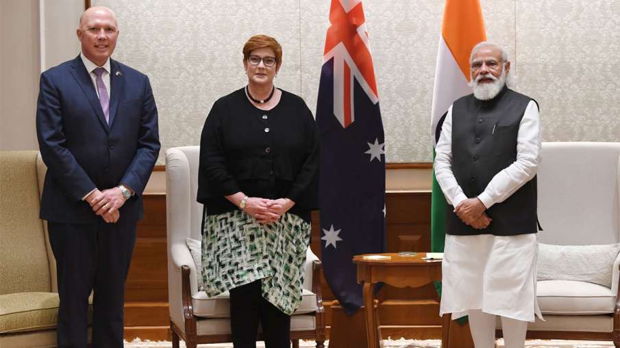 2+2 Dialogue, 2+2 Dialogue Australia, 2+2 Dialogue Narendra Modi, Narendra Modi 2+2 Dialogue, 2+2 Dialogue Australia, 2+2 Dialogue Narendra Modi, Narendra Modi- India TV Hindi