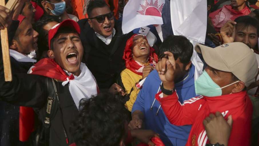 Nepal, Nepal Youth Protest, Nepal Youth Protest China, Nepal Protest China- India TV